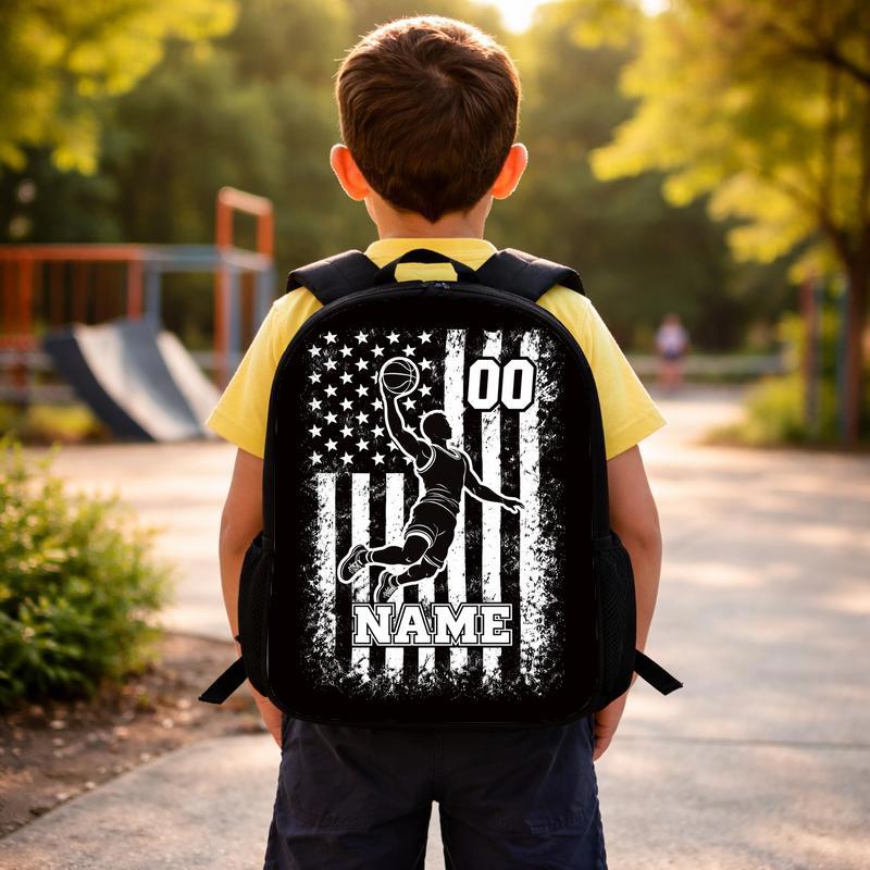 USA Basketball Backpack - Back To School Dunk Player Design Custom Backpack