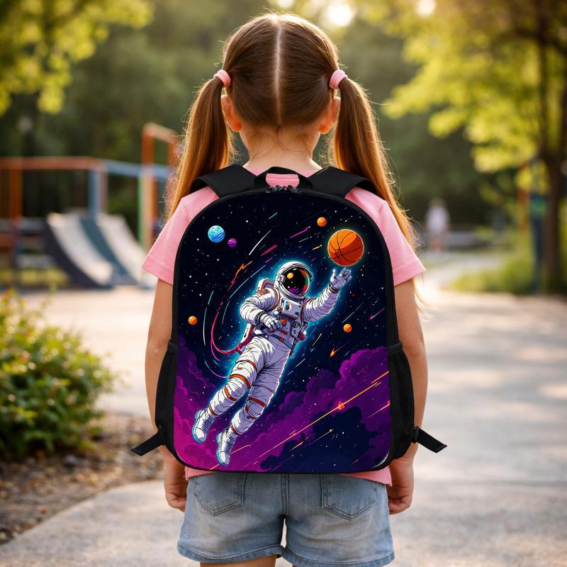 Astronaut Backpack Kids - Space Sports Galaxy Design Custom Backpack