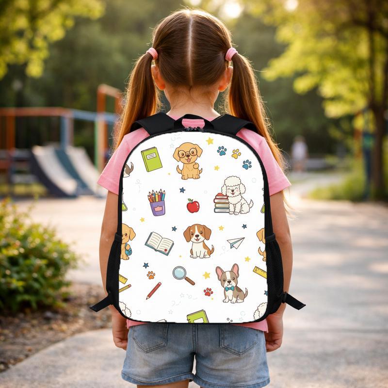 Back To School Dog Custom Backpack Back To School Dog Custom Backpack