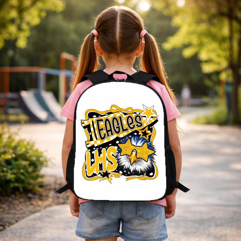Custom Back To School Mascot Cool - Bold Middle School Spirit Custom Backpack Custom Back To School Mascot Cool - Bold Middle School Spirit Custom Backpack