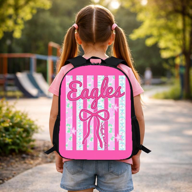 Eagles Backpack - Elementary School Custom Mascot Back To School Custom Backpack Eagles Backpack - Elementary School Custom Mascot Back To School Custom Backpack