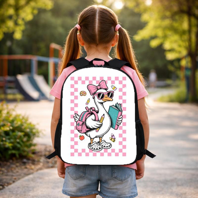 Girl Goosey Back To School Custom Backpack Girl Goosey Back To School Custom Backpack