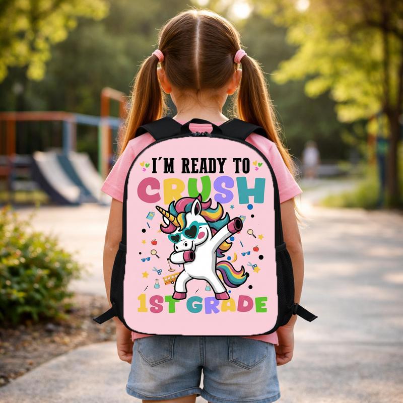 I’m Ready To Crush 1st Grade - Funny Kids Backpack Custom Backpack I’m Ready To Crush 1st Grade - Funny Kids Backpack Custom Backpack