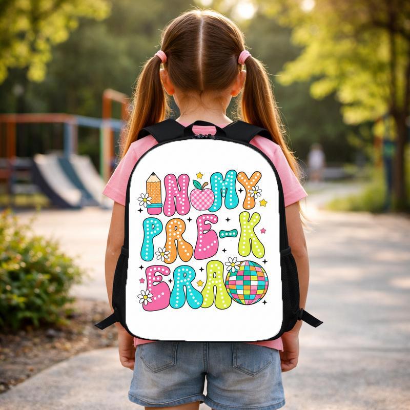 In My Pre-K Era Backpack - Cute Kids School Style Custom Backpack