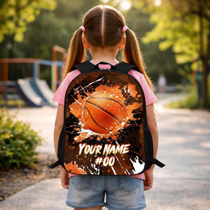 Personalized Basketball Backpack - Back To School Player Gift Custom Backpack