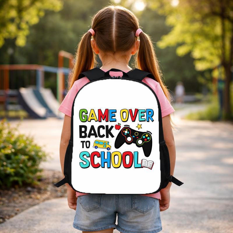 School Mode Activated Backpack - Gamer Back To School Custom Backpack School Mode Activated Backpack - Gamer Back To School Custom Backpack