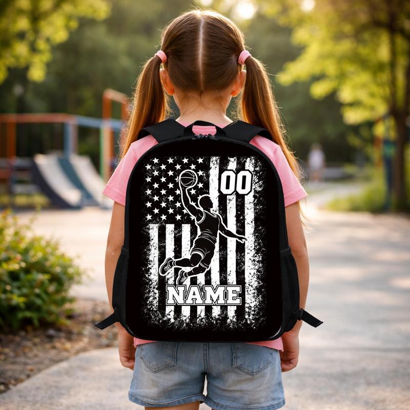 USA Basketball Backpack - Back To School Dunk Player Design Custom Backpack