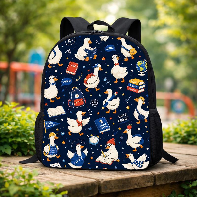 All Over Goose Backpack - Fun Back To School Kids Pattern Custom Backpack All Over Goose Backpack - Fun Back To School Kids Pattern Custom Backpack