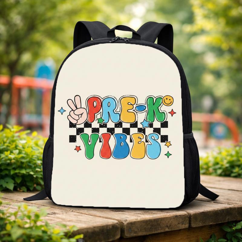 Colorful Pre-K Backpack - Trendy Kids School Custom Backpack Colorful Pre-K Backpack - Trendy Kids School Custom Backpack