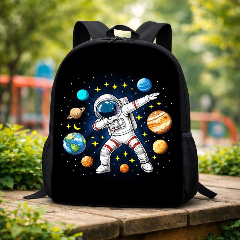 Cool Kids Backpack Space Theme - Dabbing Astronaut Planets Custom Backpack Cool Kids Backpack Space Theme - Dabbing Astronaut Planets Custom Backpack