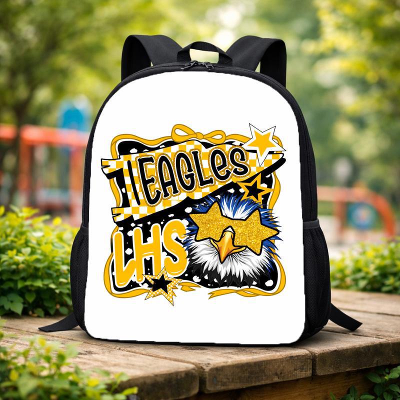 Custom Back To School Mascot Cool - Bold Middle School Spirit Custom Backpack Custom Back To School Mascot Cool - Bold Middle School Spirit Custom Backpack