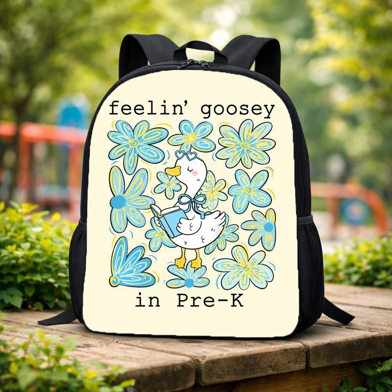 Feelin Goosey Backpack - Pre-K Back To School Kids Custom Backpack