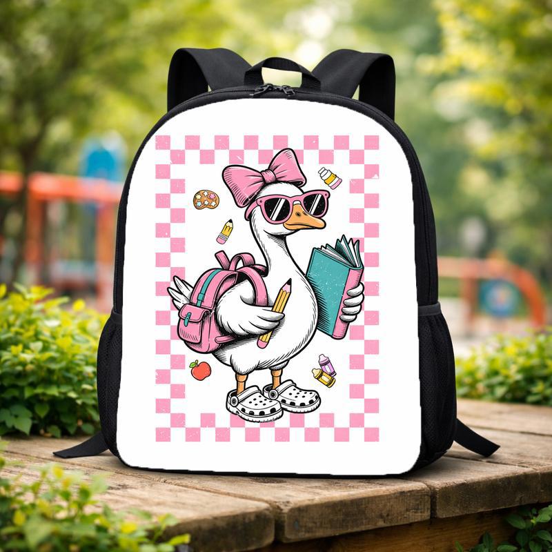 Girl Goosey Back To School Custom Backpack Girl Goosey Back To School Custom Backpack