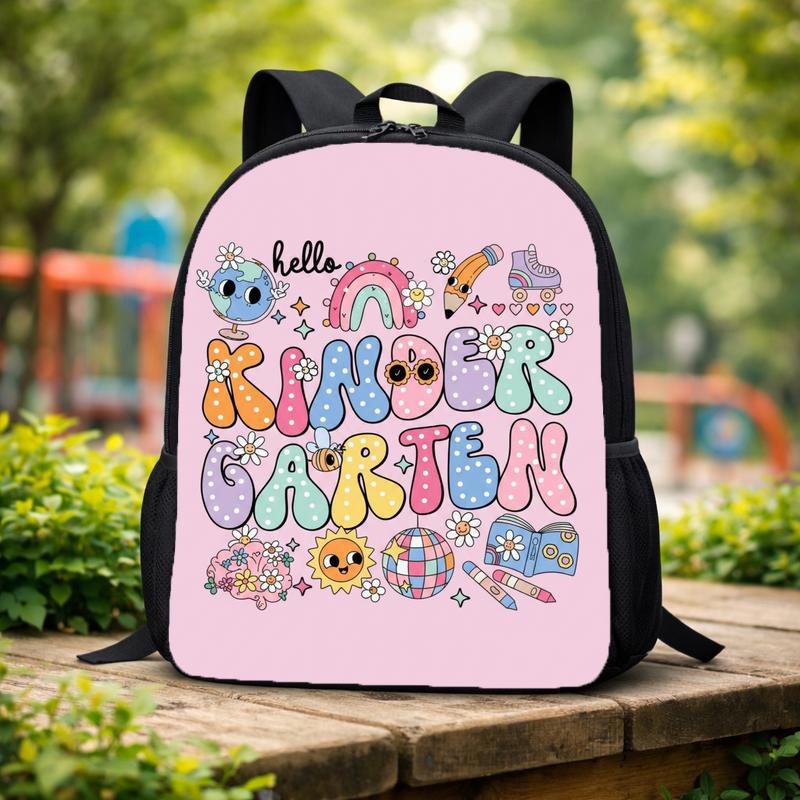 Hello Kindergarten Backpack - Cute Kawaii Back To School Kids Custom Backpack Hello Kindergarten Backpack - Cute Kawaii Back To School Kids Custom Backpack