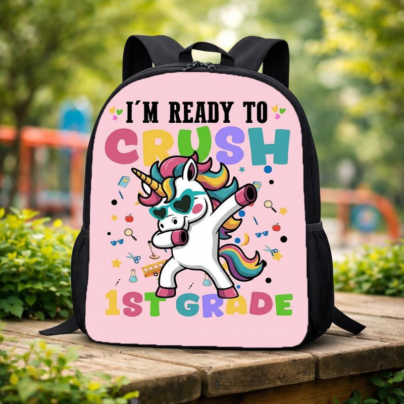 I’m Ready To Crush 1st Grade - Funny Kids Backpack Custom Backpack I’m Ready To Crush 1st Grade - Funny Kids Backpack Custom Backpack