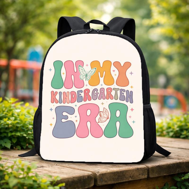 In My Kindergarten Era Backpack - Cute Retro School Kids Custom Backpack In My Kindergarten Era Backpack - Cute Retro School Kids Custom Backpack