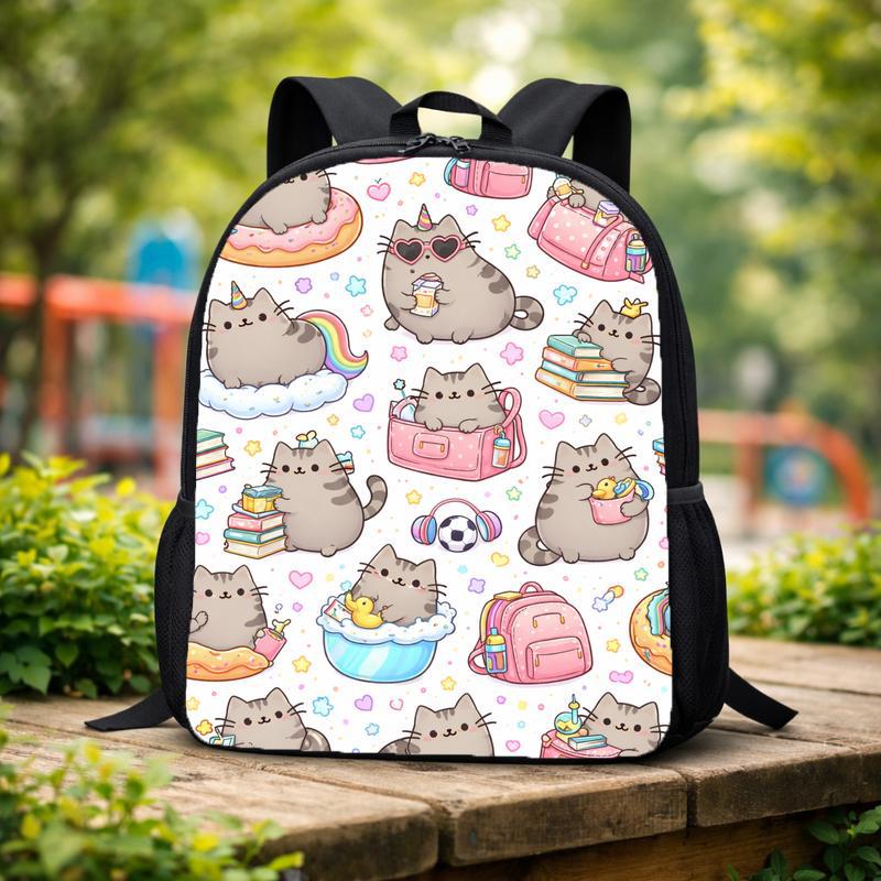 Kawaii Cát Custom Backpack Kawaii Cát Custom Backpack