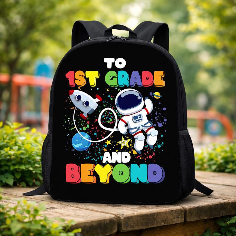 Kids Astronaut Backpack 1st Grade - To First Grade And Beyond Space Custom Backpack Kids Astronaut Backpack 1st Grade - To First Grade And Beyond Space Custom Backpack