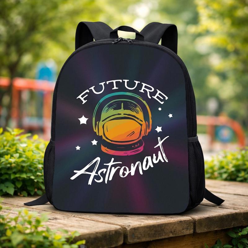 Kids Backpack Future Astronaut - Space Retro Style Custom Backpack