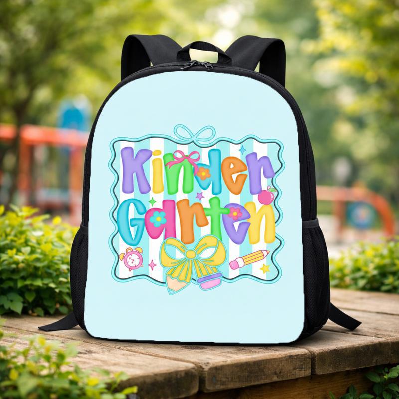 Kindergarten Backpack - Cute Colorful Back To School Design Custom Backpack Kindergarten Backpack - Cute Colorful Back To School Design Custom Backpack