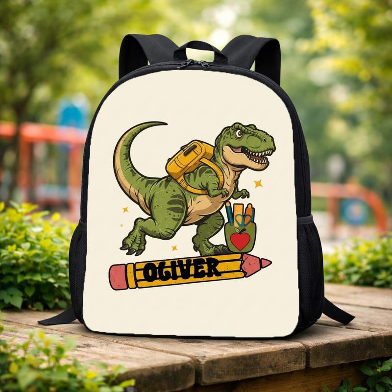 Personalized Dinosaur Back To School Backpack With Name Custom Backpack Personalized Dinosaur Back To School Backpack With Name Custom Backpack