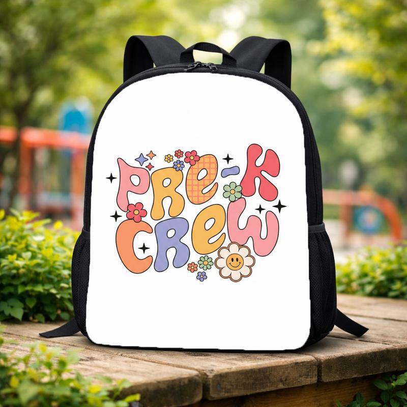 Pre-K Crew Backpack - Cute Kids Back To School Custom Backpack Pre-K Crew Backpack - Cute Kids Back To School Custom Backpack