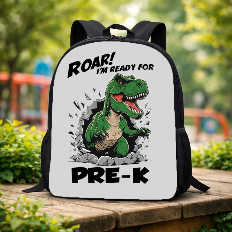 Pre-K Dinosaur Backpack - Funny Back To School Kids Custom Backpack Pre-K Dinosaur Backpack - Funny Back To School Kids Custom Backpack