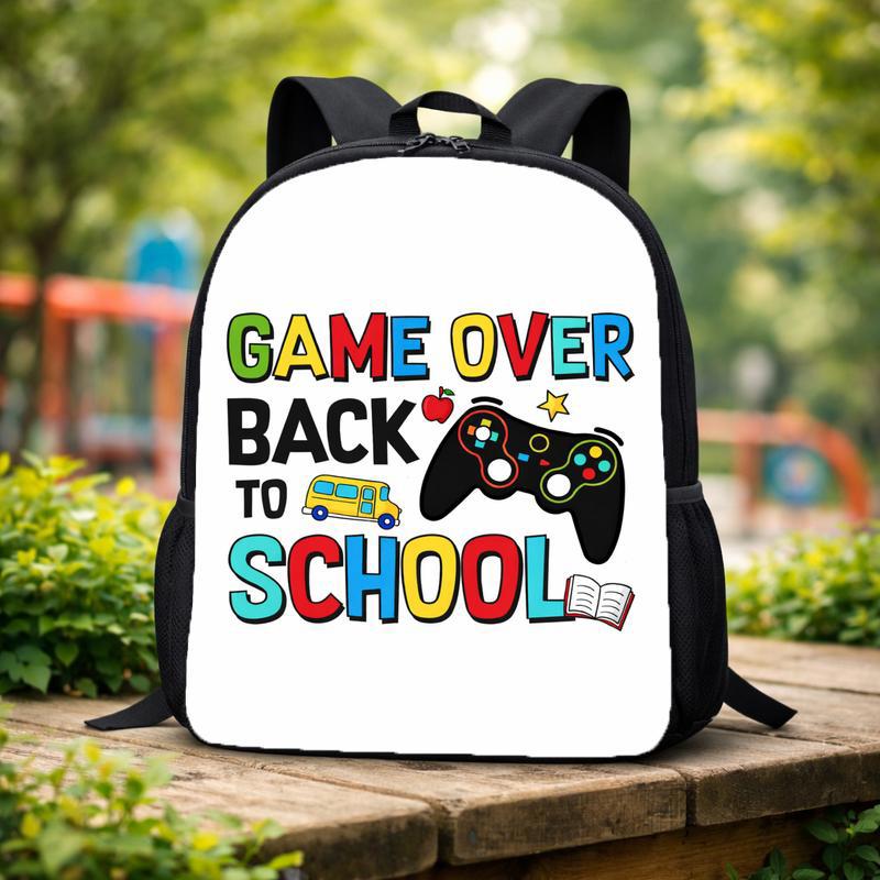 School Mode Activated Backpack - Gamer Back To School Custom Backpack School Mode Activated Backpack - Gamer Back To School Custom Backpack