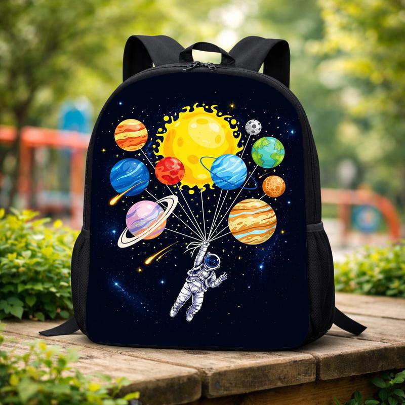 Solar System Backpack Kids - Space Explorer Design Custom Backpack