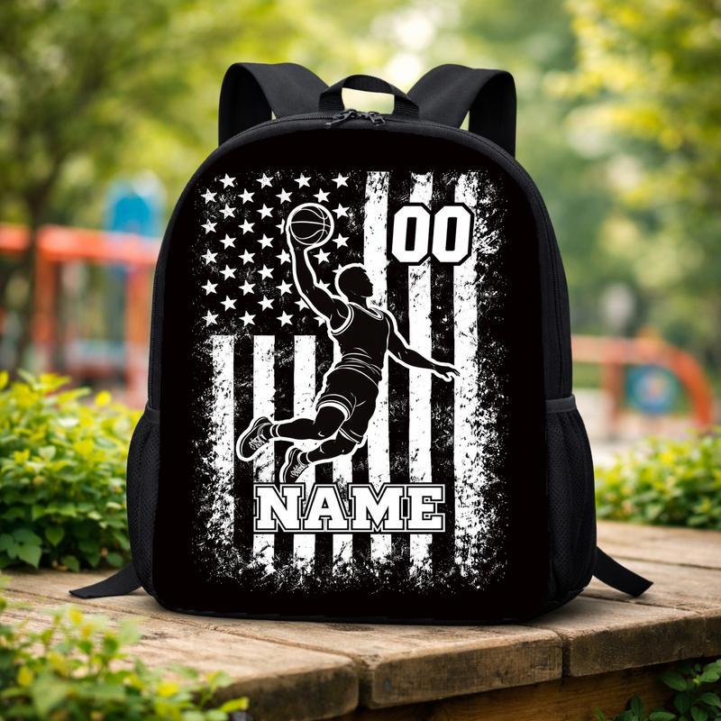 USA Basketball Backpack - Back To School Dunk Player Design Custom Backpack