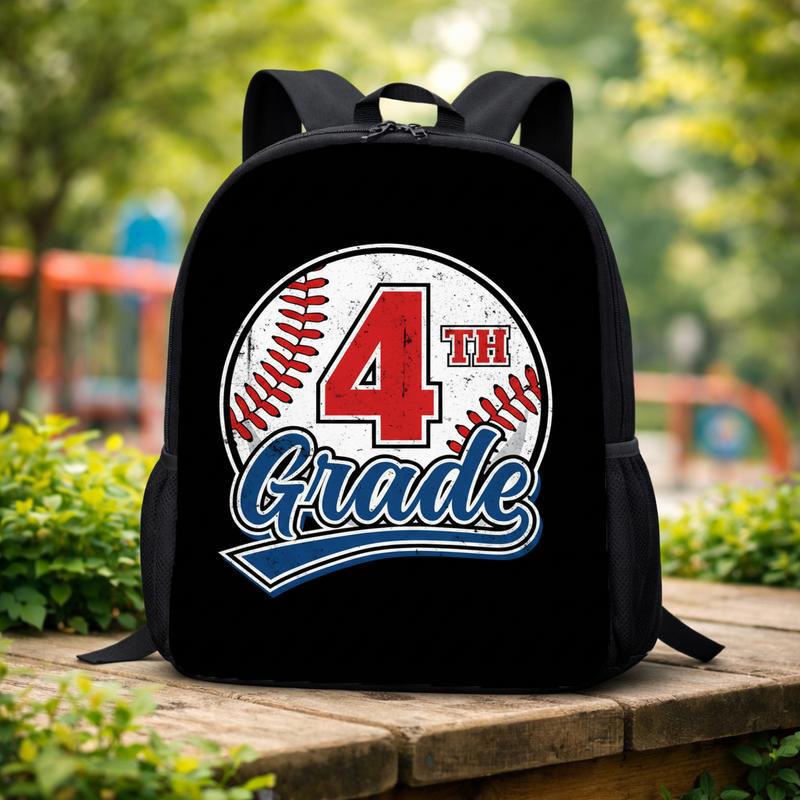 Vintage Custom Grade Baseball Backpack - Back To School Kids Bag Custom Backpack