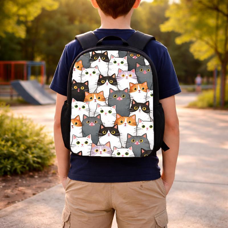 Cute Cat Custom Backpack