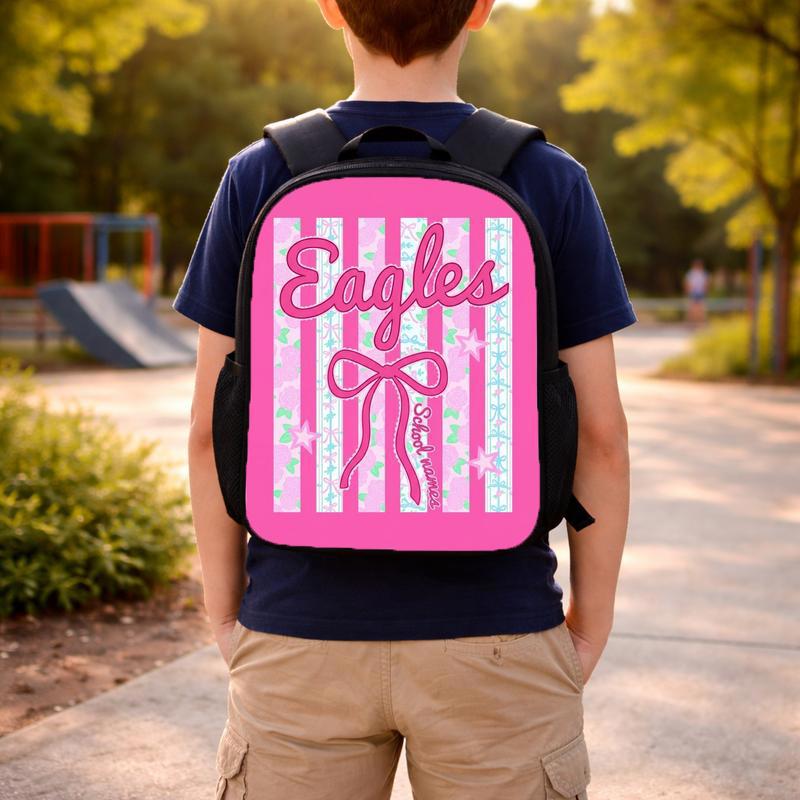 Eagles Backpack - Elementary School Custom Mascot Back To School Custom Backpack Eagles Backpack - Elementary School Custom Mascot Back To School Custom Backpack
