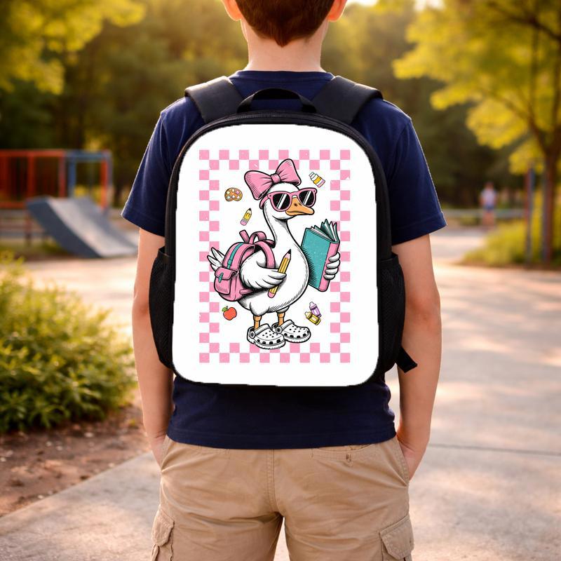 Girl Goosey Back To School Custom Backpack Girl Goosey Back To School Custom Backpack