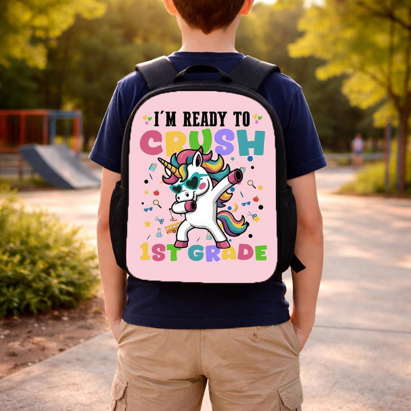 I’m Ready To Crush 1st Grade - Funny Kids Backpack Custom Backpack I’m Ready To Crush 1st Grade - Funny Kids Backpack Custom Backpack