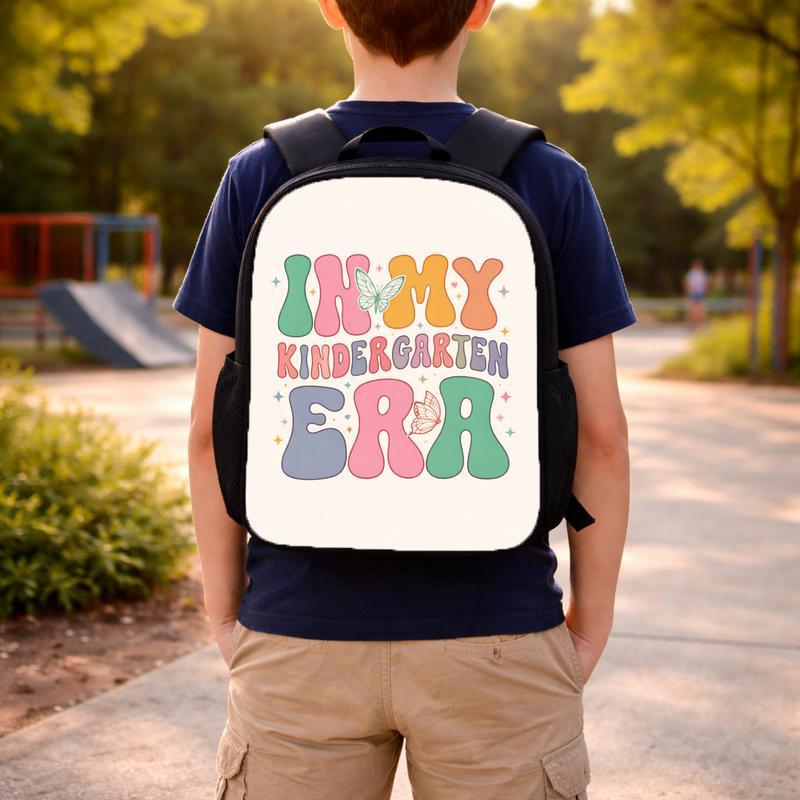 In My Kindergarten Era Backpack - Cute Retro School Kids Custom Backpack In My Kindergarten Era Backpack - Cute Retro School Kids Custom Backpack