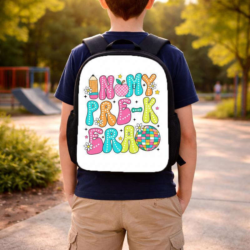 In My Pre-K Era Backpack - Cute Kids School Style Custom Backpack
