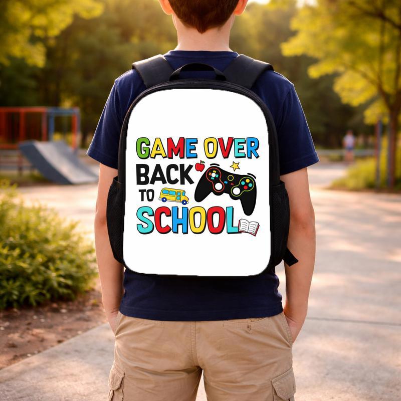 School Mode Activated Backpack - Gamer Back To School Custom Backpack School Mode Activated Backpack - Gamer Back To School Custom Backpack
