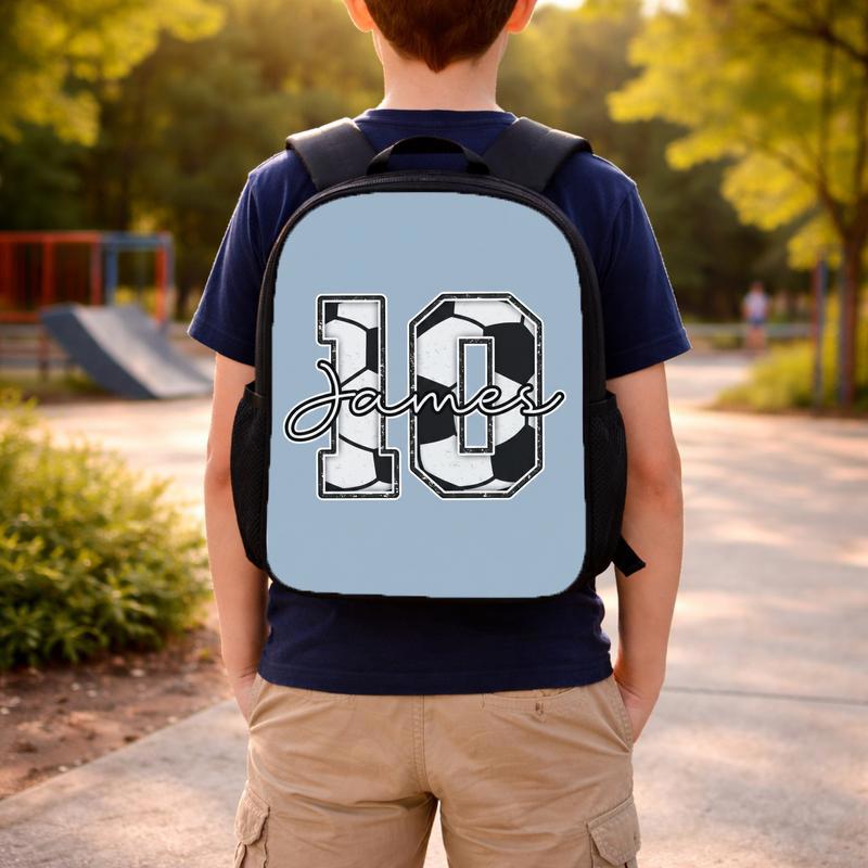 Style Personalized Soccer Backpack With Name And Number Design Custom Backpack Style Personalized Soccer Backpack With Name And Number Design Custom Backpack
