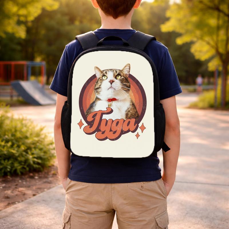 Vibrant Custom Cat Custom Backpack Vibrant Custom Cat Custom Backpack