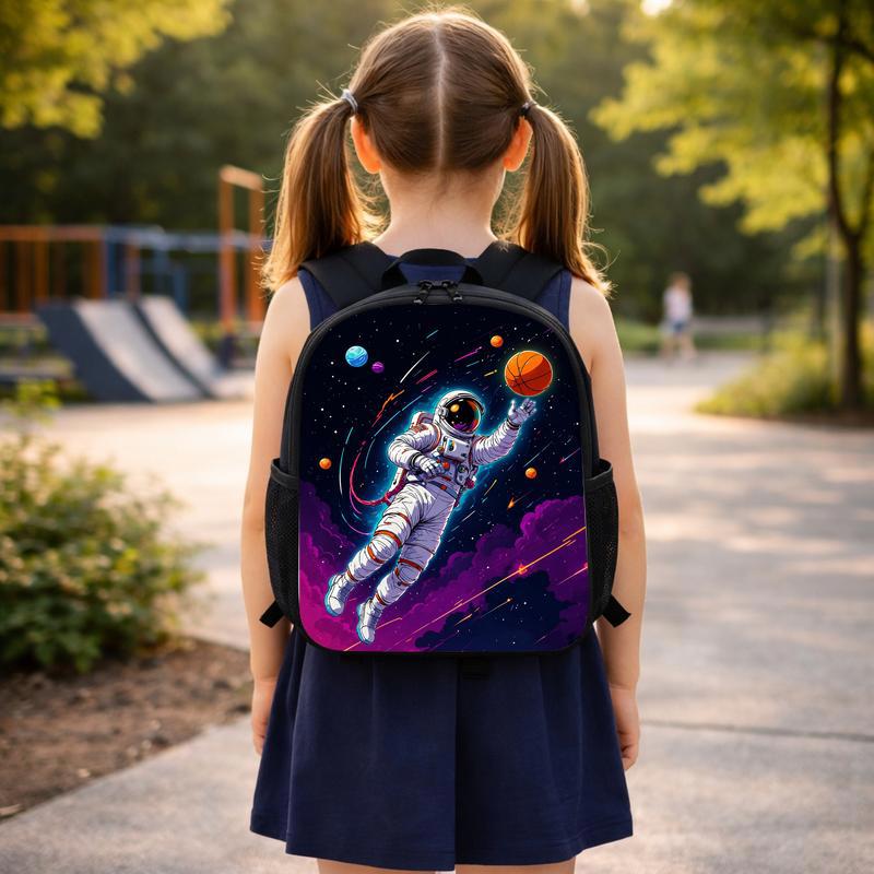 Astronaut Backpack Kids - Space Sports Galaxy Design Custom Backpack