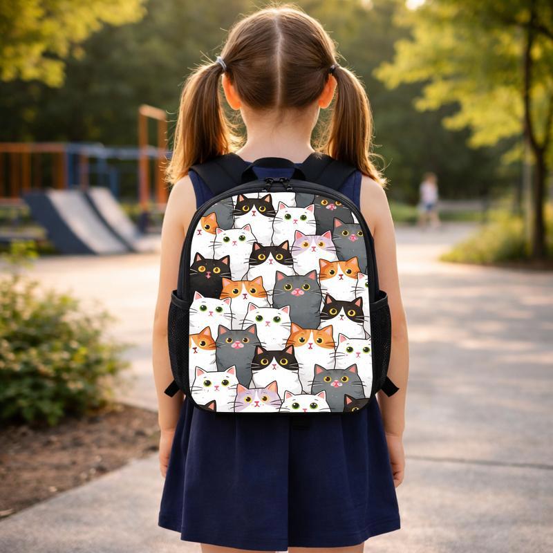 Cute Cat Custom Backpack