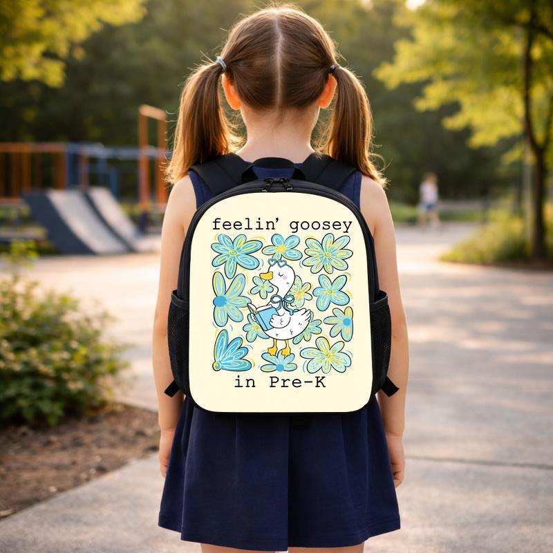 Feelin Goosey Backpack - Pre-K Back To School Kids Custom Backpack
