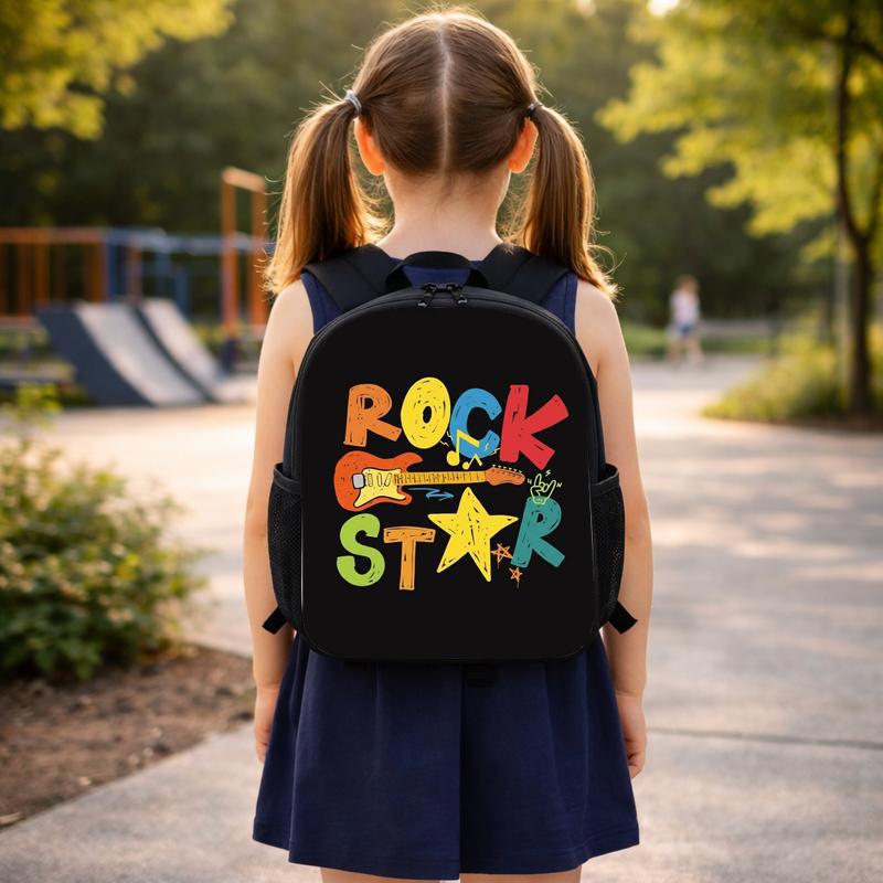 Fun Music Backpack With Rockstar Style For Cool Students Custom Backpack