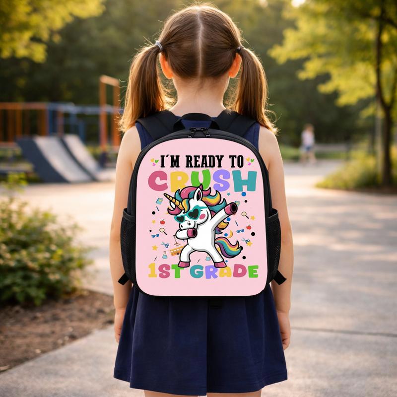 I’m Ready To Crush 1st Grade - Funny Kids Backpack Custom Backpack I’m Ready To Crush 1st Grade - Funny Kids Backpack Custom Backpack