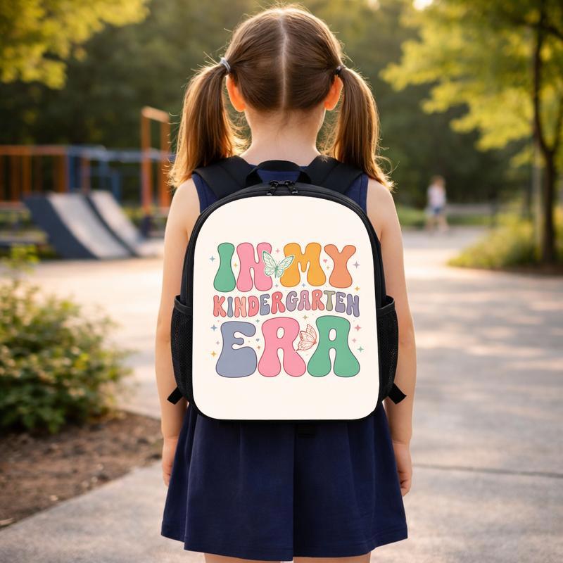 In My Kindergarten Era Backpack - Cute Retro School Kids Custom Backpack In My Kindergarten Era Backpack - Cute Retro School Kids Custom Backpack