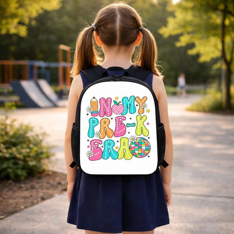 In My Pre-K Era Backpack - Cute Kids School Style Custom Backpack