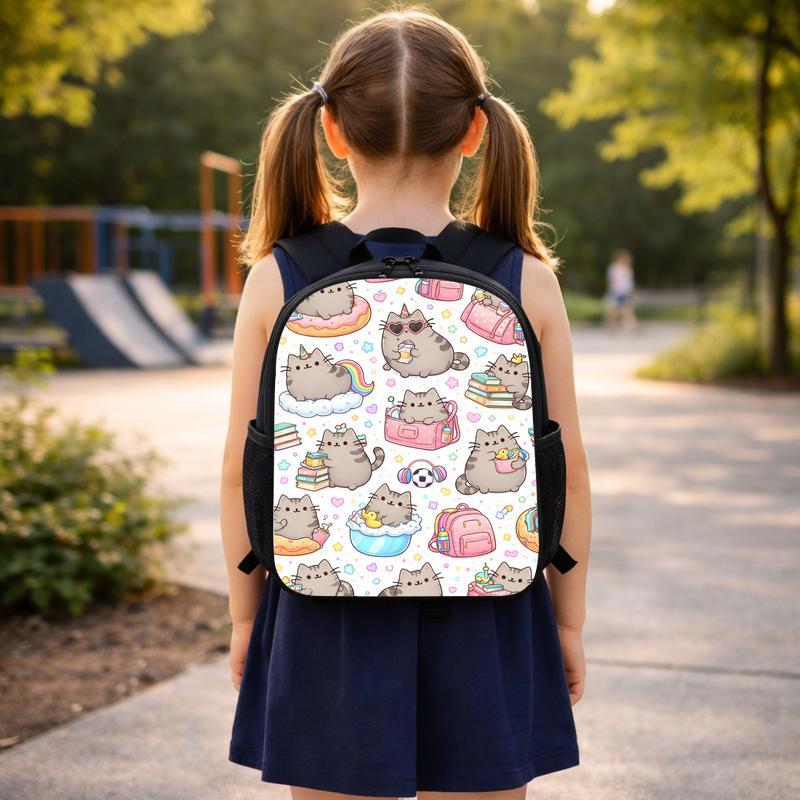 Kawaii Cát Custom Backpack Kawaii Cát Custom Backpack