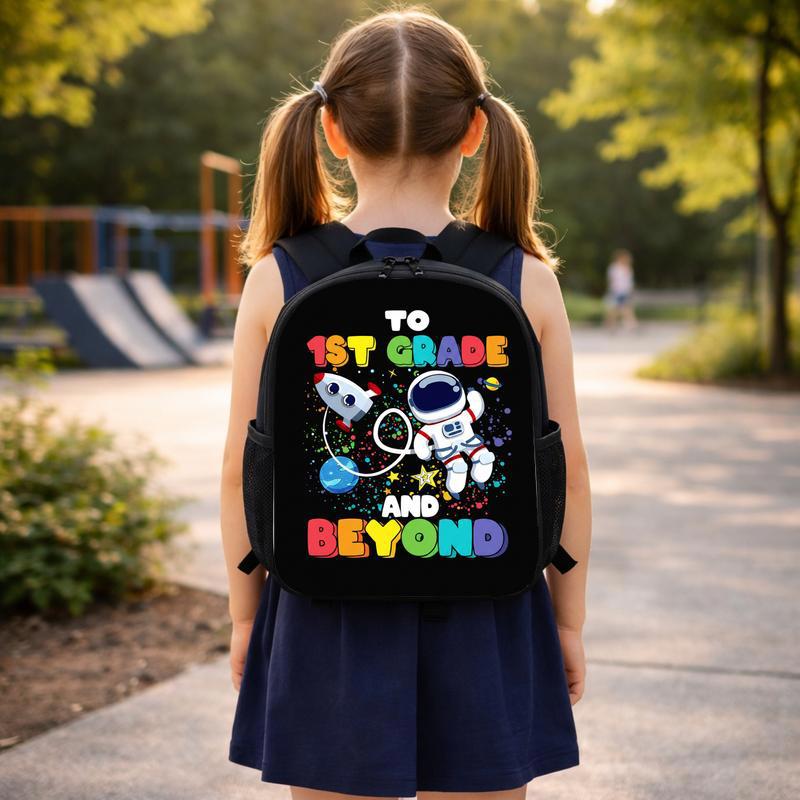 Kids Astronaut Backpack 1st Grade - To First Grade And Beyond Space Custom Backpack Kids Astronaut Backpack 1st Grade - To First Grade And Beyond Space Custom Backpack
