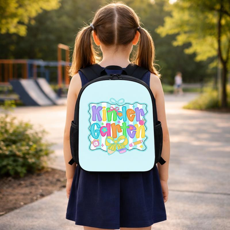 Kindergarten Backpack - Cute Colorful Back To School Design Custom Backpack Kindergarten Backpack - Cute Colorful Back To School Design Custom Backpack